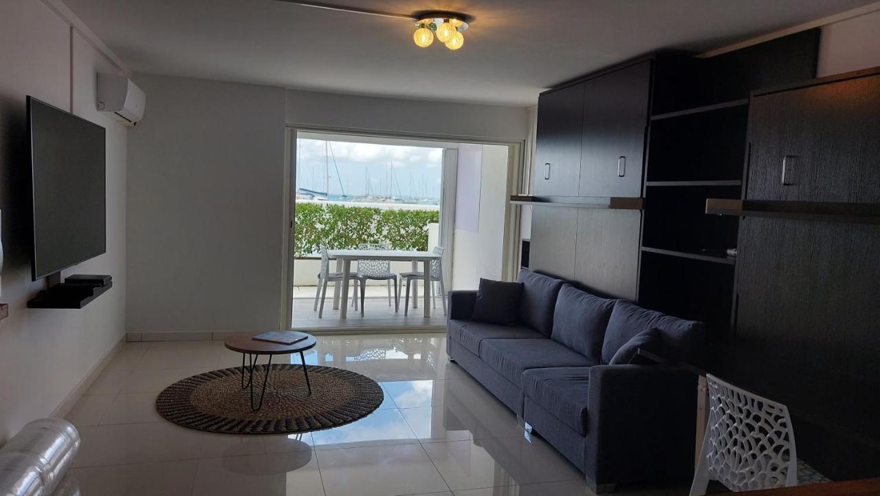 Appartement Pieds Dans L'Eau Vue Mer Acces Plage Et Piscine Marigot  Εξωτερικό φωτογραφία