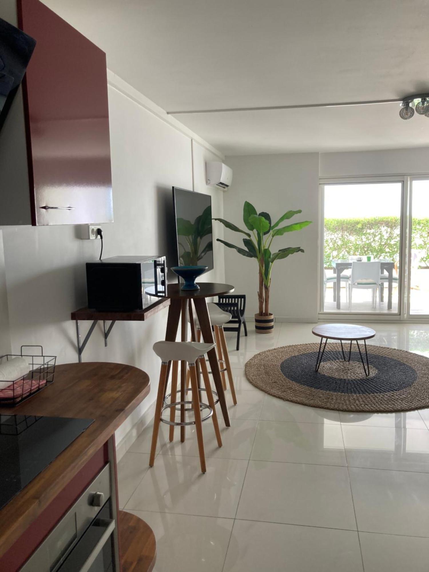 Appartement Pieds Dans L'Eau Vue Mer Acces Plage Et Piscine Marigot  Εξωτερικό φωτογραφία